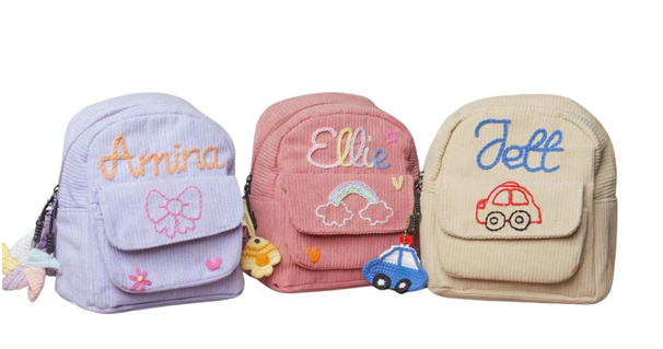 embroidery backpack
