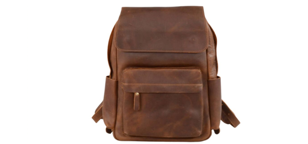leather backpack