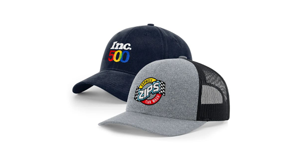 embroidered baseball hats