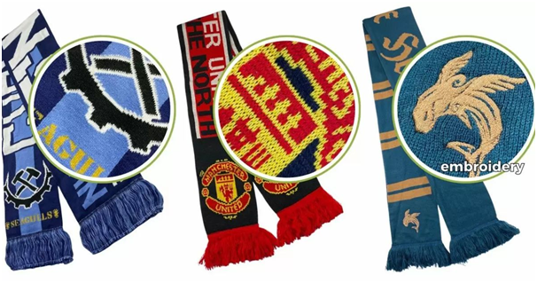 custom scarves for clubs & retailers