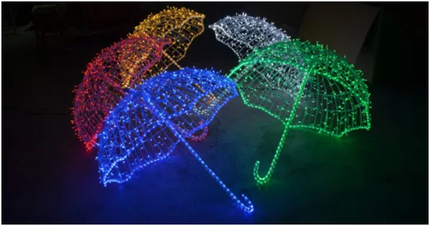 led umbrellas