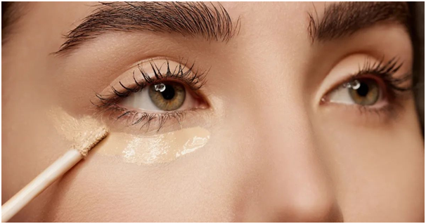 dark under eyes