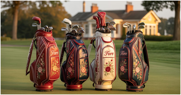 embroidered golf bags