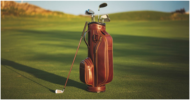 leather golf bags